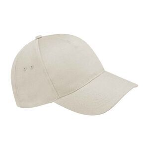Beechfield Unisex Ultimate 5 Panel Baseball Cap / Putty
